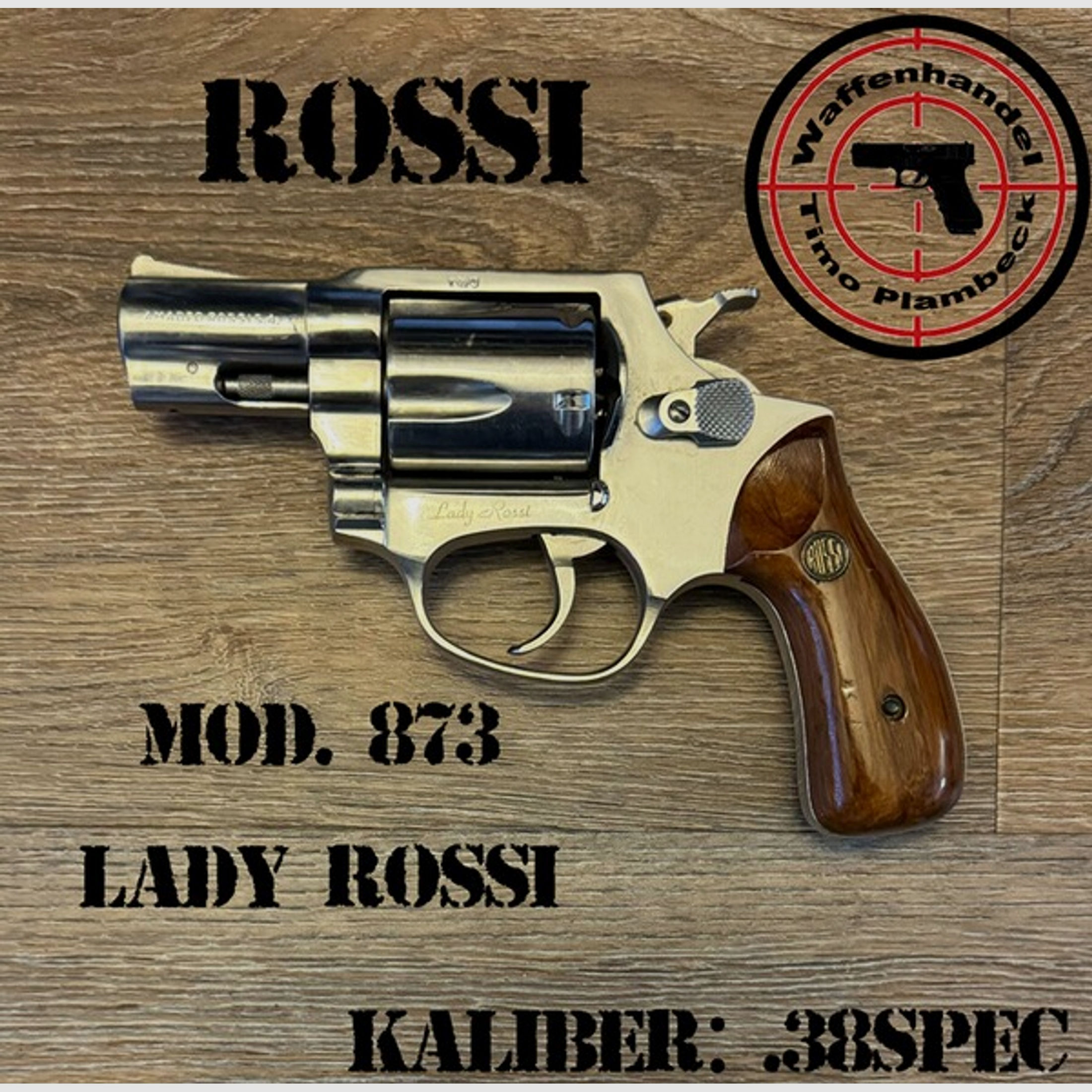 Revolver  ROSSI  Mod. 873 Lady Rossi  im Kaliber .38Spec