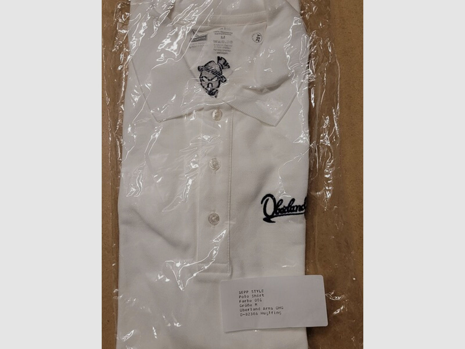 OA Oberland Arms Polo Shirt - Größe M und S, Seep Style