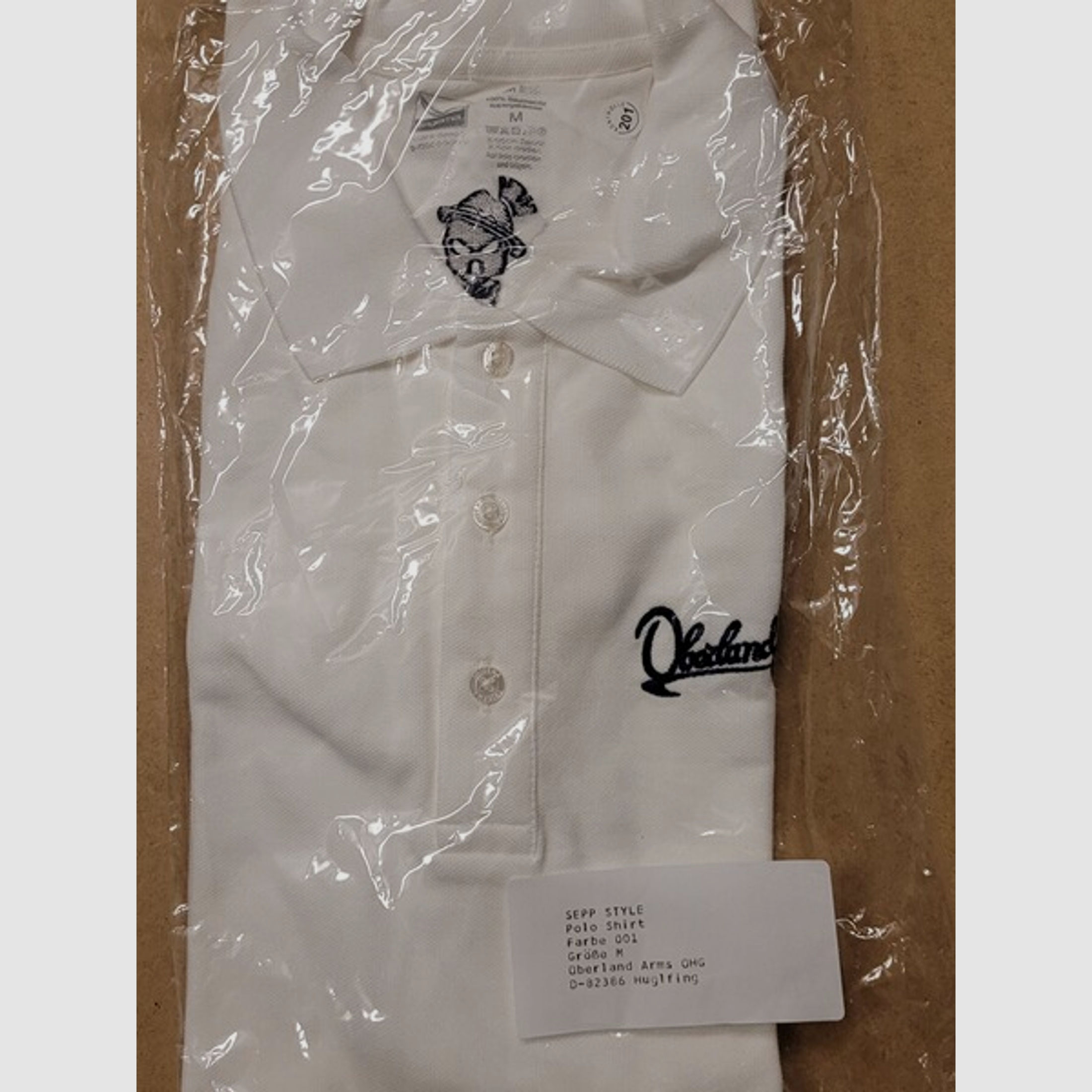 OA Oberland Arms Polo Shirt - Größe M und S, Seep Style
