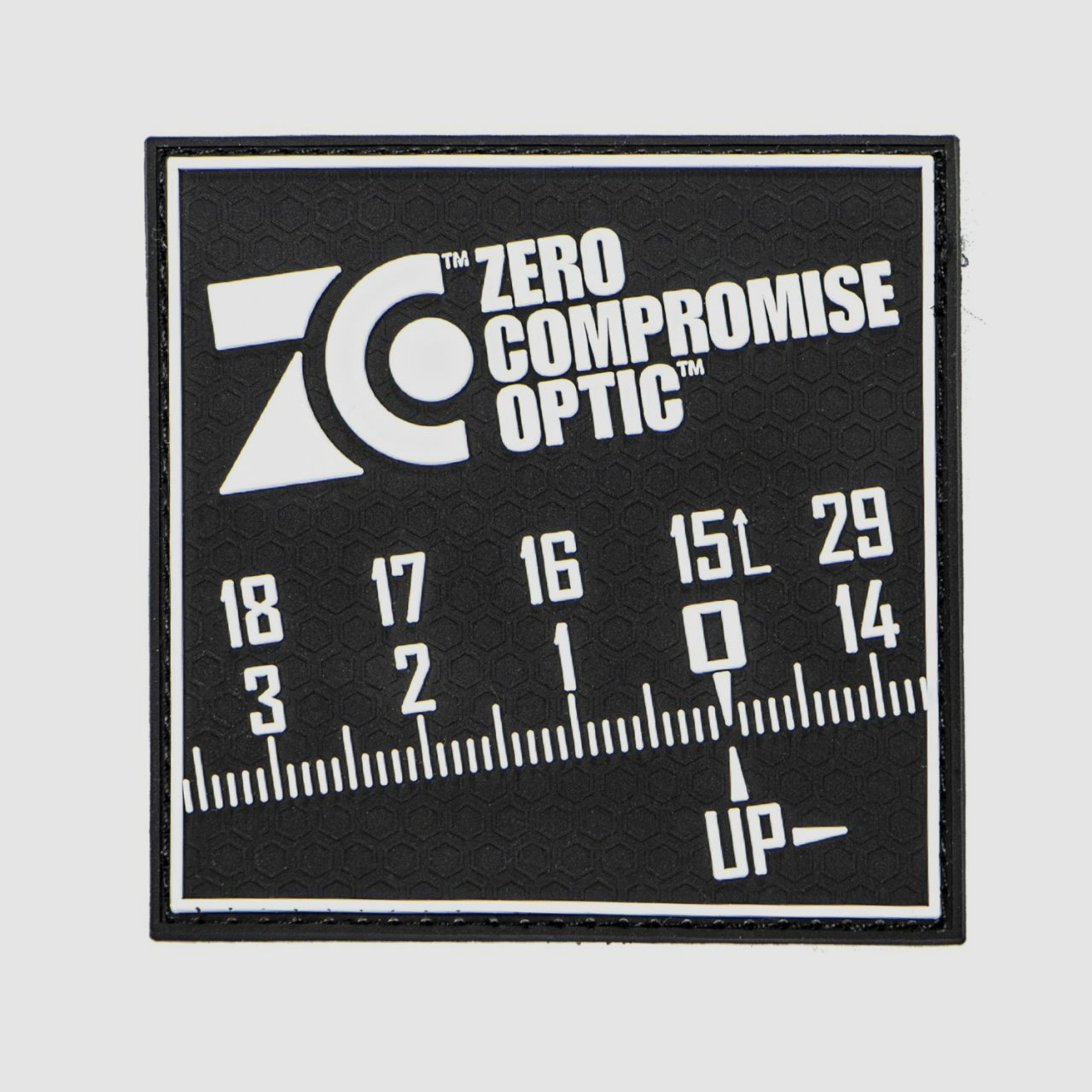 ZCO Zero Compromise Optics rubber velcro patch