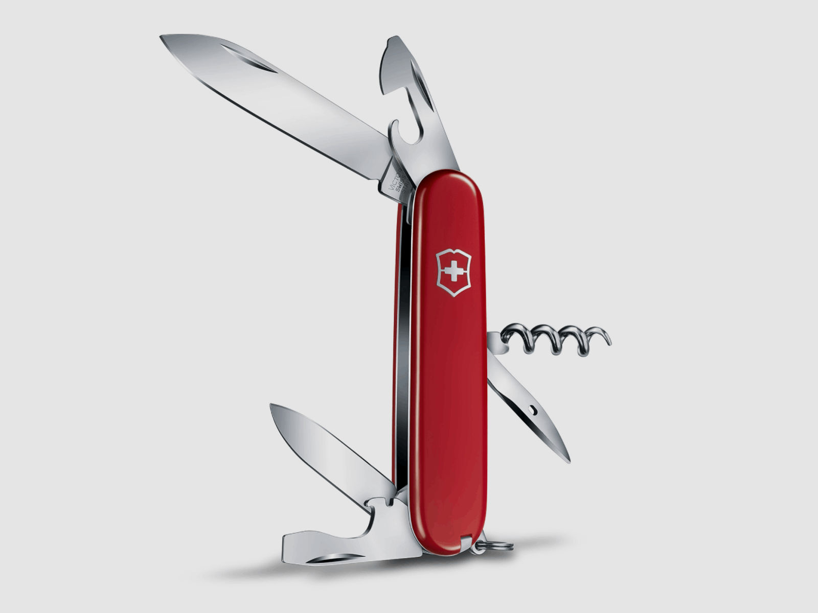 Victorinox Schweizer-Messer Spartan Mit 12 Funktionen Rot