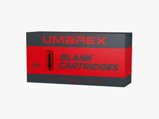UMAREX PLATZPATRONEN 9mm P.A.K. 50Stk