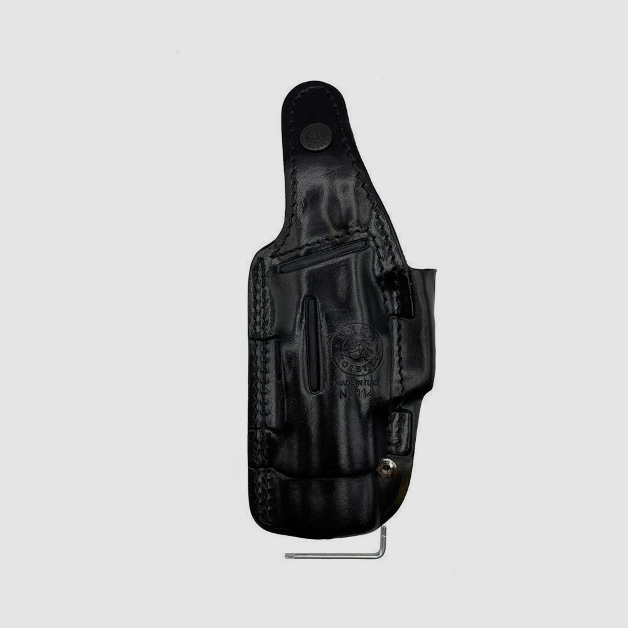 Schnellziehholster mit drei Tragepositionen Glock 26/27/28/33, Walther PPS-Schwarz-Linkshänder