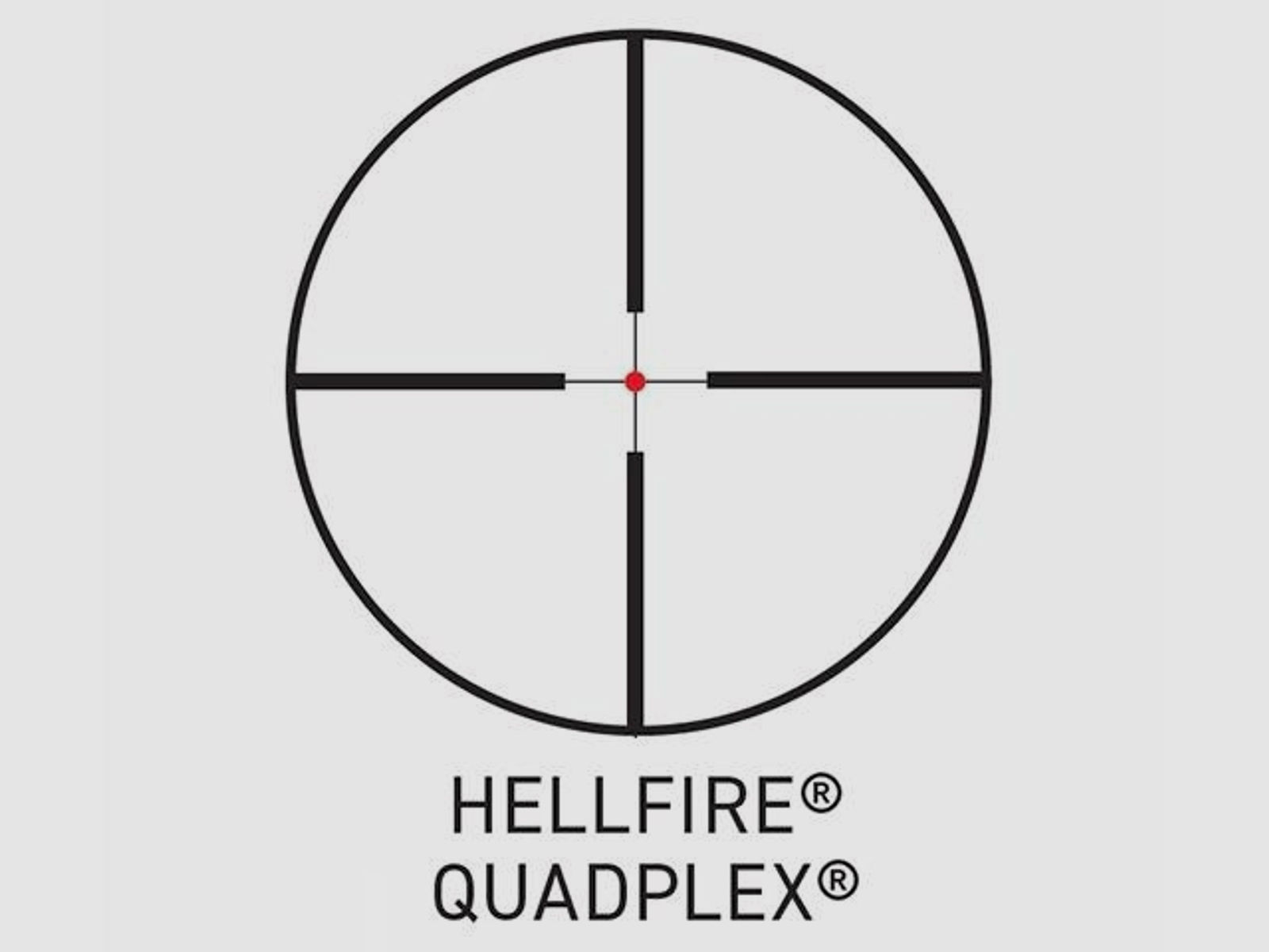 WHISKEY3 Zielfernrohr 4-12x50 mit HellFire Quadplex Absehen