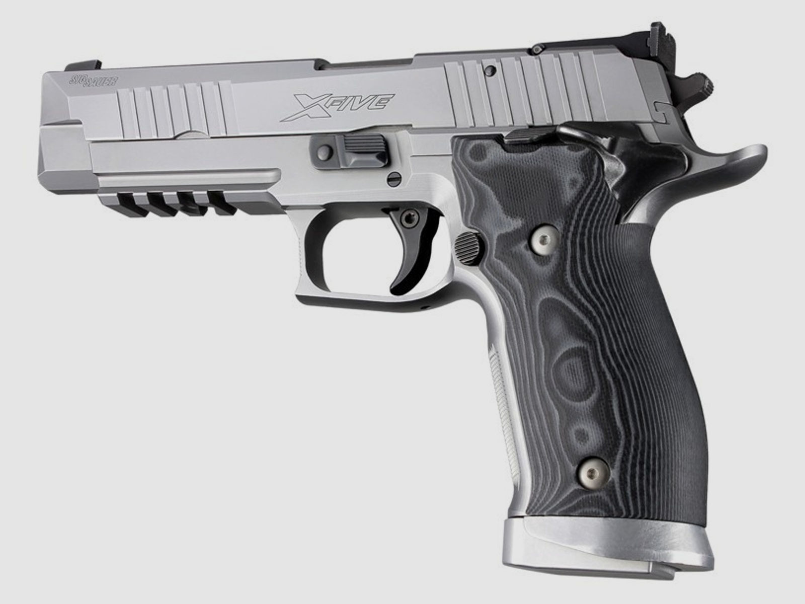G10 Griff für SIG Sauer P226 SAO X5 / X6 - Smooth GMascus Black