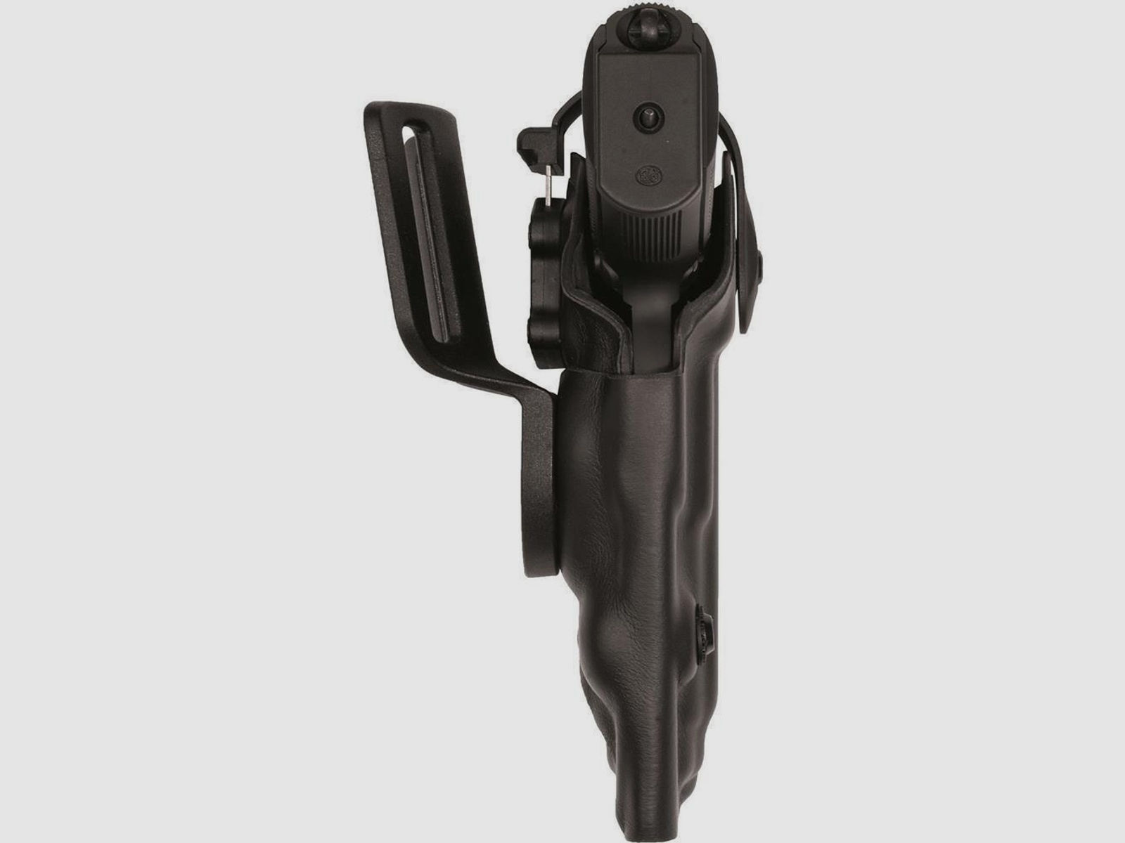 VEGATEK MIX Techno-Leder Holster mit Sicherheitslevel II Glock 20 / 21-Linkshänder