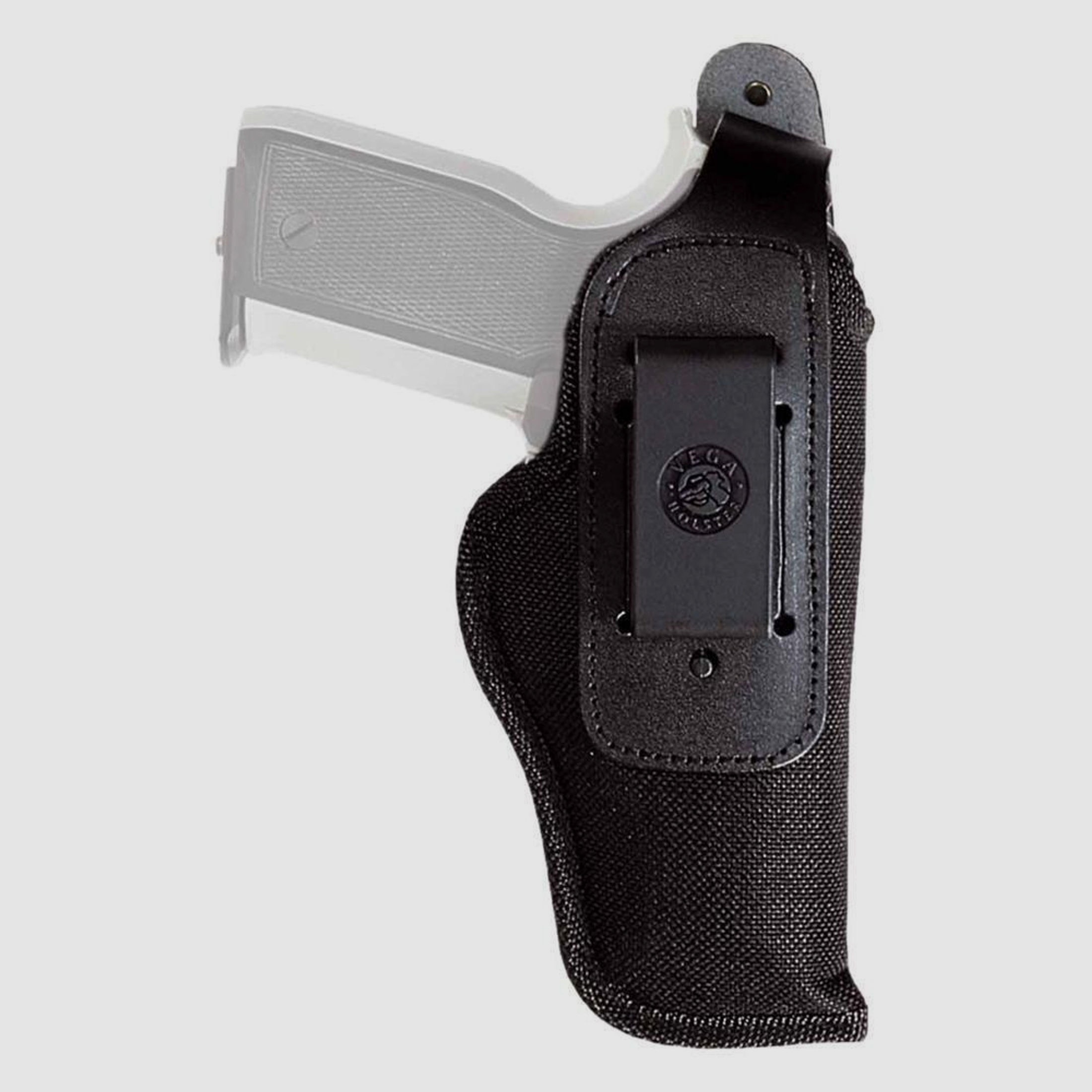 IWB/OWB Nylon Gürtelholster mit Sicherung Beretta APX, Glock 17/18/22/31/37, H&K USP, Walther P99/PPQ/M2 Rechtshänder