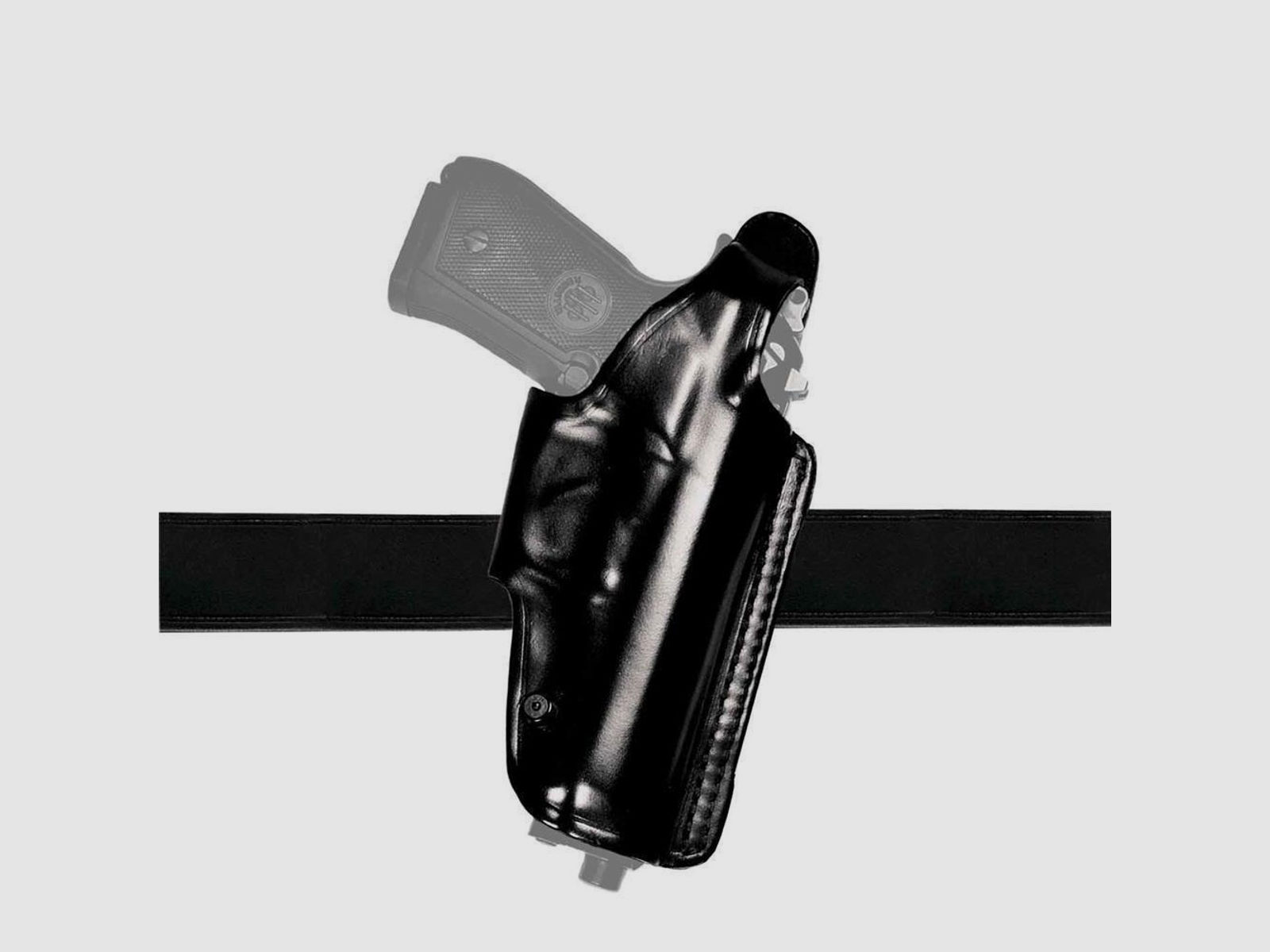 Mehrzweck-Schulterholster/Gürtelholster "Miami 2" Glock 29/30/36, H&K USP Compact, P30 Schwarz Linkshänder