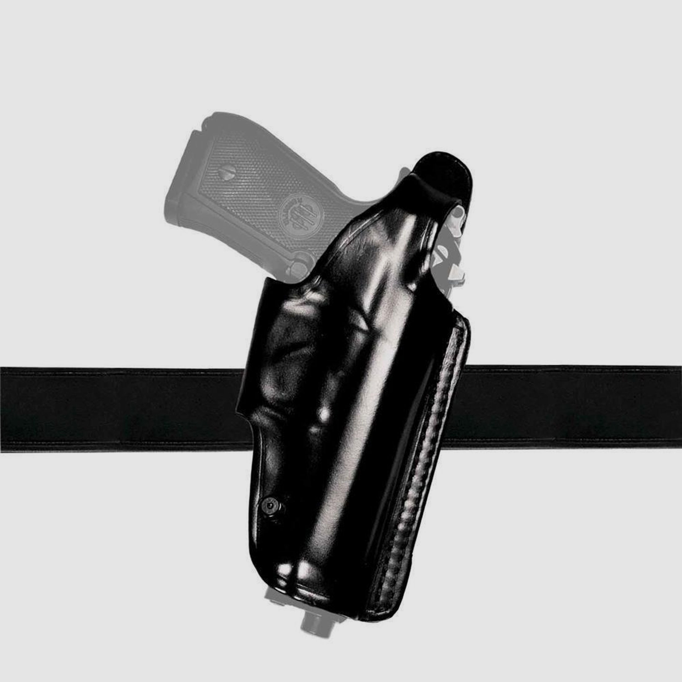 Mehrzweck-Schulterholster/Gürtelholster "Miami 2" Glock 29/30/36, H&K USP Compact, P30 Braun Rechtshänder