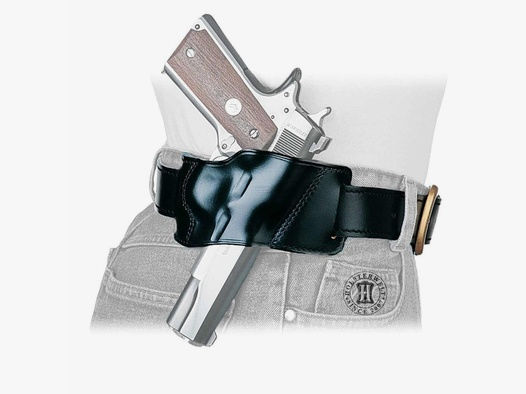 Schnellzieh-Gürtelholster YAQUI Glock 43/43X/48-Linkshänder-Braun