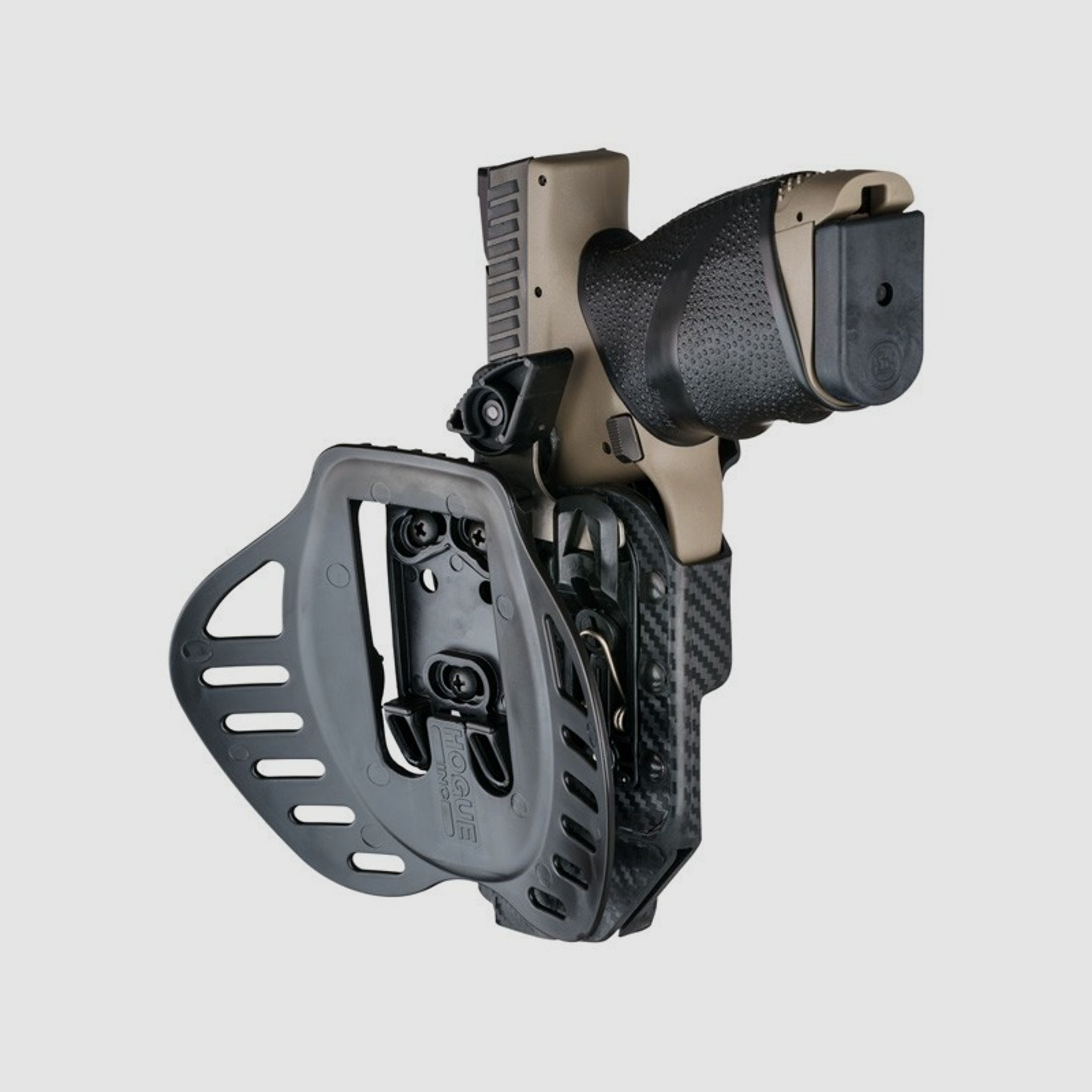 ARS Stage1 Carry Holster CF Weave Rechtshänder Glock 43 / 43X ohne Optik