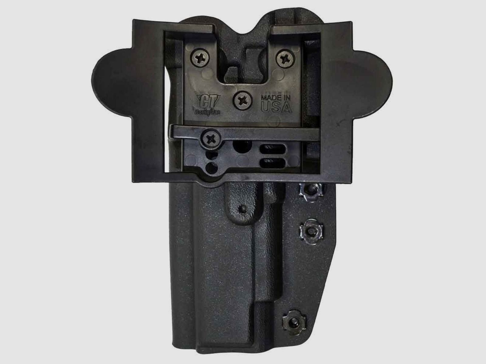Comp-Tac Kydex Holster INTERNATIONAL Glock 17 (Generation 5)-Linkshänder-Schwarz
