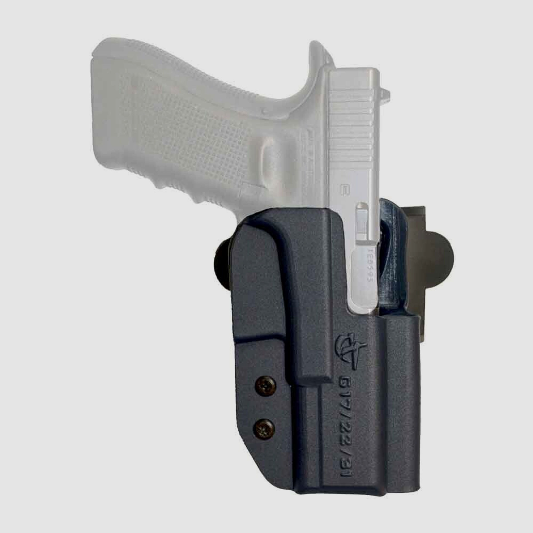 Comp-Tac Kydex Holster INTERNATIONAL Glock 17L/24 (Long Slide) Rechtshänder Schwarz