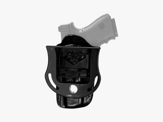 SPEED MASTER Gürtelholster mit Paddelhalterung Glock 29/30/36, H&K USP Compact/P2000/P30 Rechtshänder