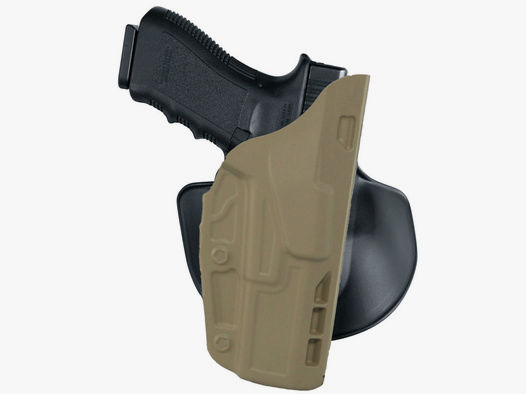 SAFARILAND® 7378 (7TS-ALS) Paddleholster 183* Glock 26,27-Beige-Rechts