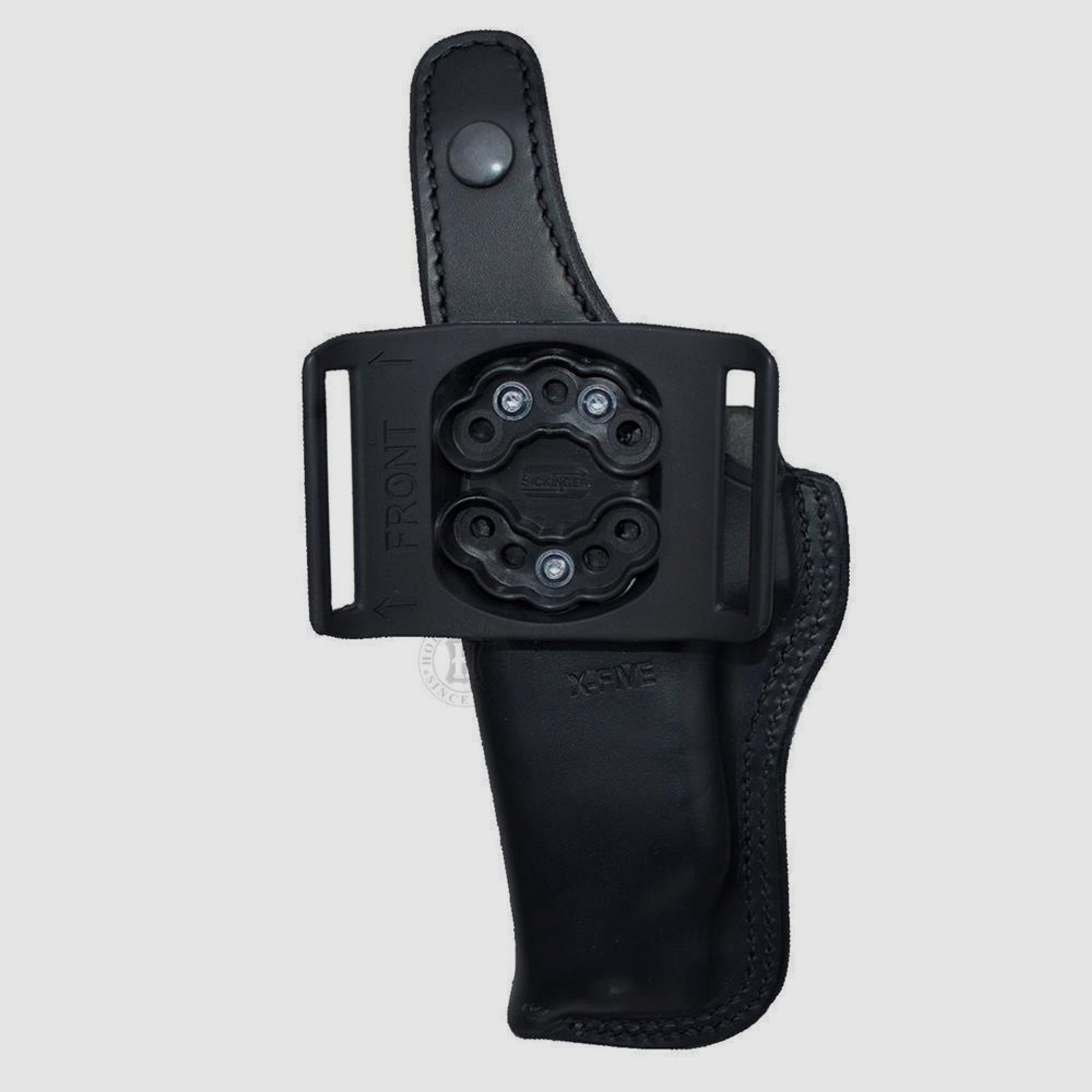 Waffenholster PATROL-MAN Glock 19/23/25/32/38/45 Schwarz Rechtshänder