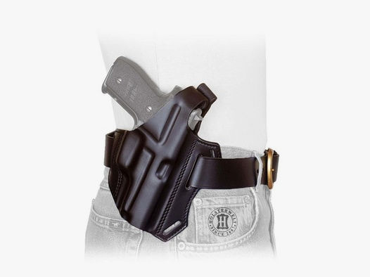 Gürtelholster / Schulterholster MULTI VARIO Glock 19/23,17/22,34/35, S&W 4506,1006,5904/06,-Schwarz-Linkshänder