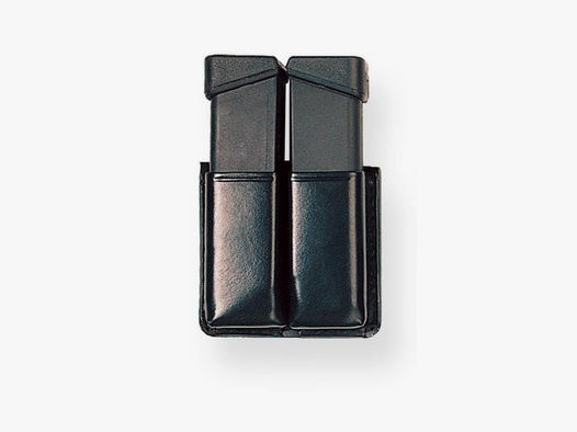Magazinhalter TWIN Box Glock 17/19/ H&K USP 9mm / STI / Para Ordn. (24x35mm) Schwarz