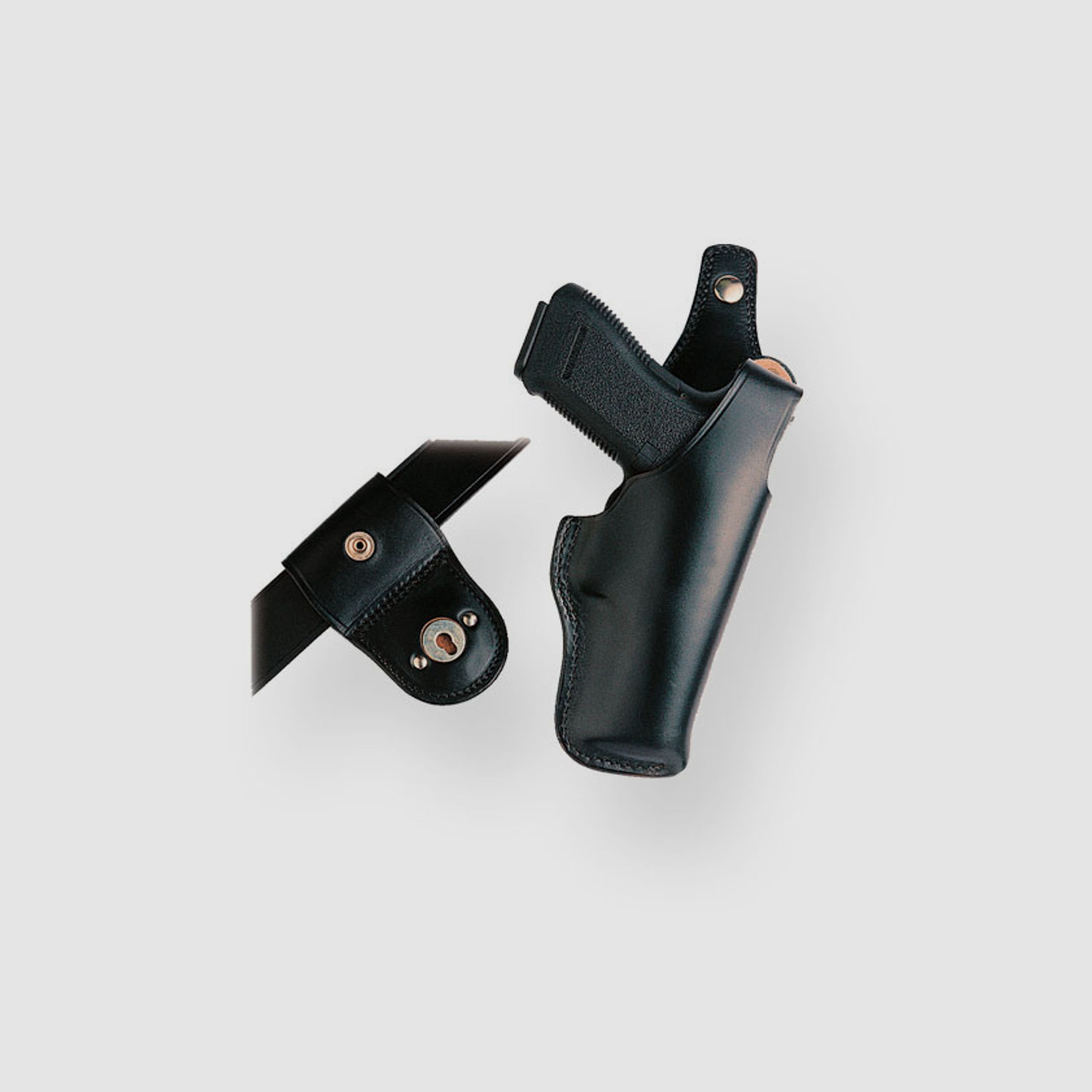 Holster EXEKUTIVE Glock 19/23/25/32/38/45 Schwarz Linkshänder
