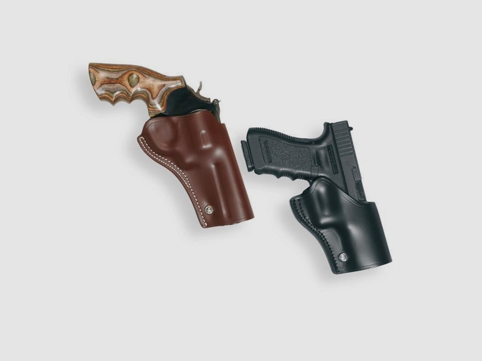 GUNFIGHTER Holster Glock 19/23/25/32/38/45 Schwarz Rechtshänder