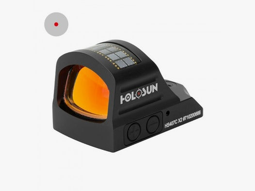Holosun 407C X2 Rotpunktvisier Single Dot