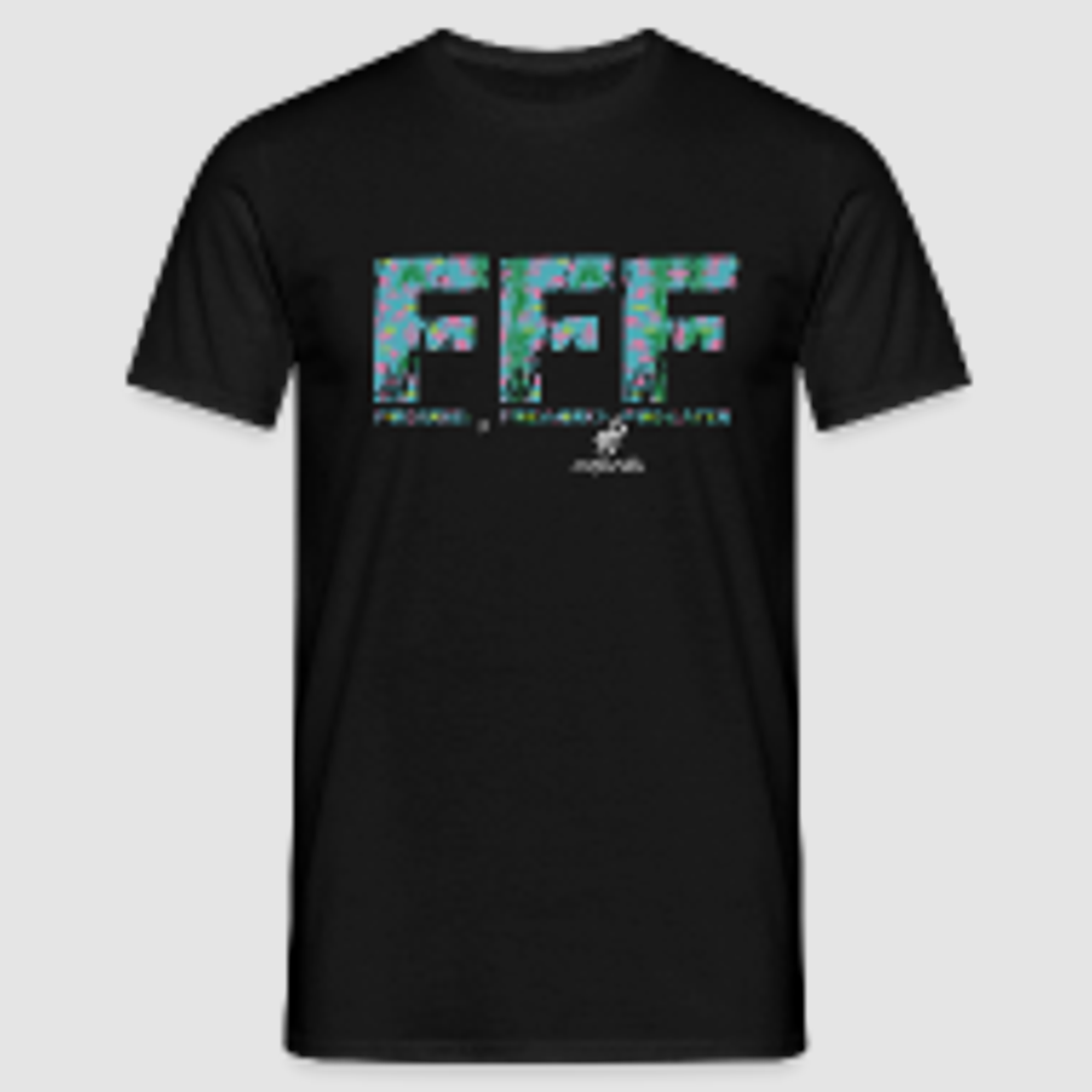 FFF - firearms, fireworks & firewater - Männer T-Shirt Schwarz