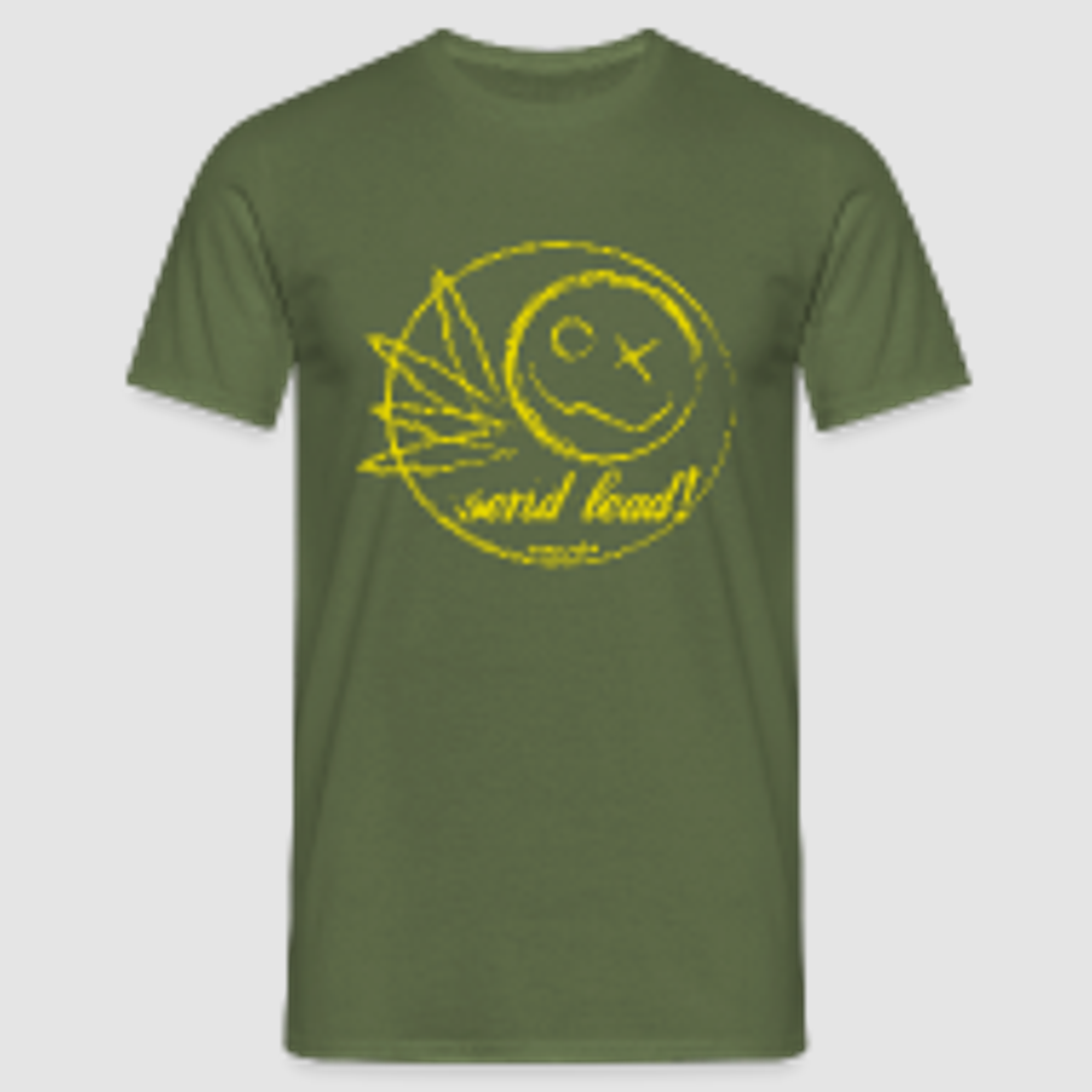 send lead - Männer T-Shirt Militärgrün