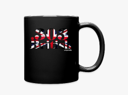 303 British - Tasse einfarbig Schwarz