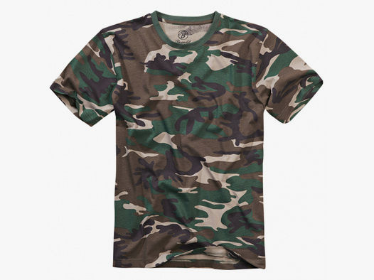 Brandit       Brandit   Herren T-Shirt Premium (woodland)
