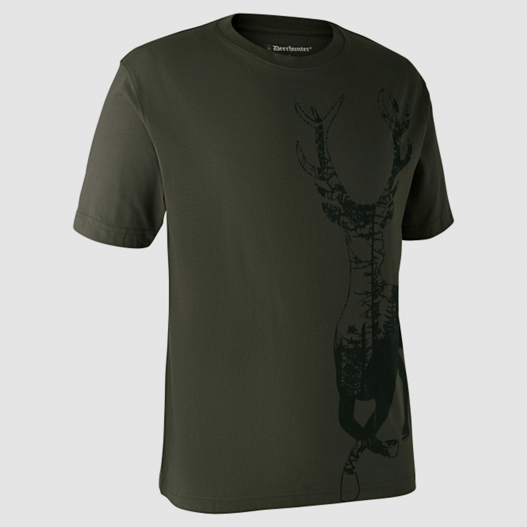 Deerhunter       Deerhunter   Herren T-Shirt mit Hirschmotiv