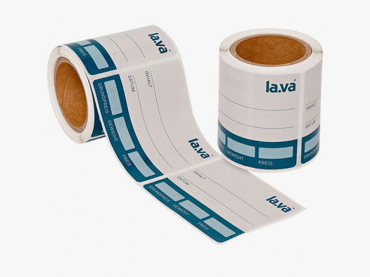 Lava       Lava   Folienetiketten (100 Stück)