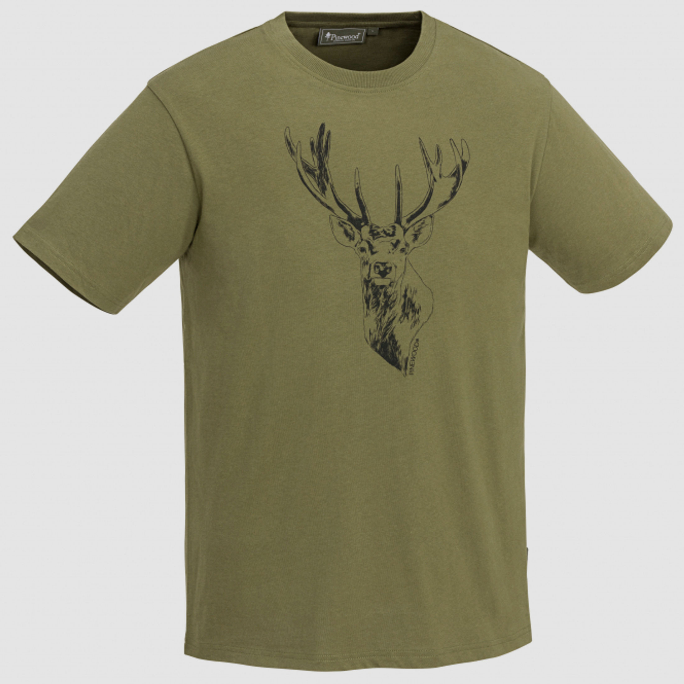 Pinewood       Pinewood   Herren T-Shirt Red Deer (grün)