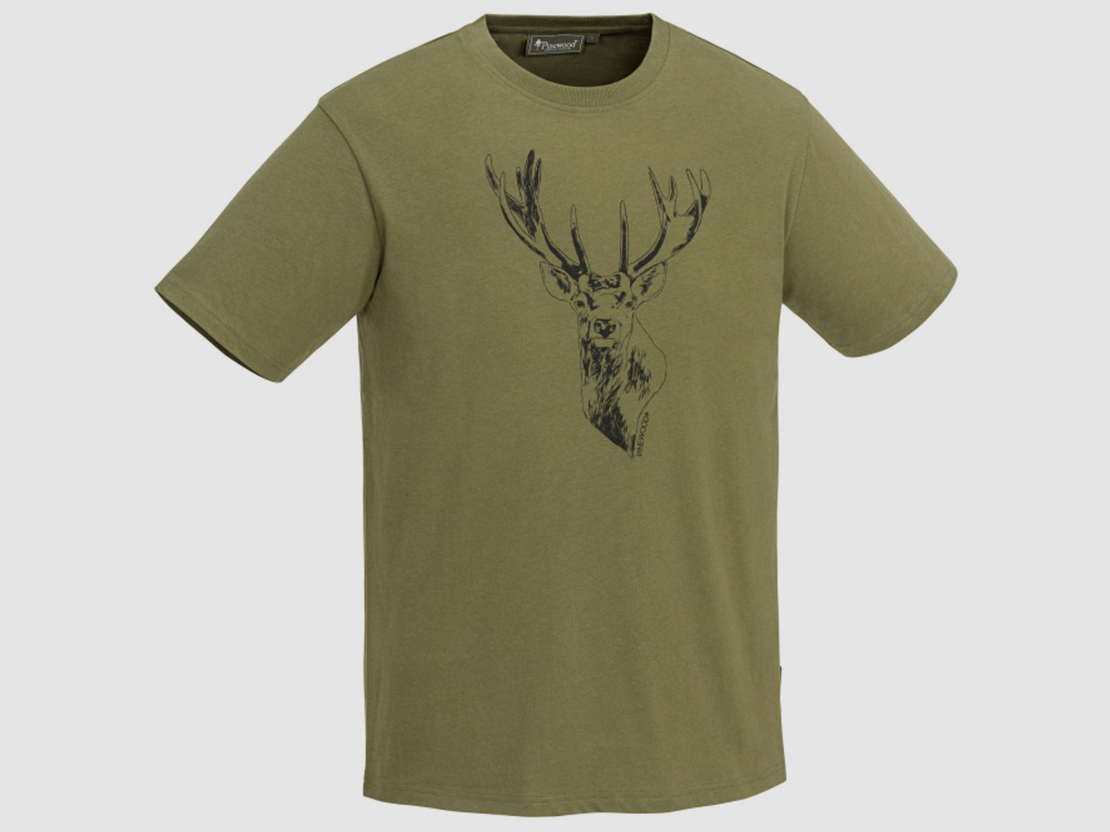 Pinewood       Pinewood   Herren T-Shirt Red Deer (grün)