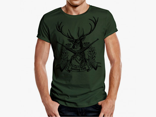 Rahmenlos       Rahmenlos   Herren T-Shirt "Hunting Club" Hirsch