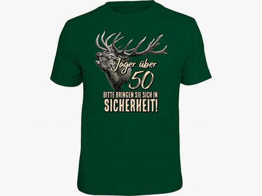 Rahmenlos       Rahmenlos   Herren T-Shirt "Jäger über 50..."