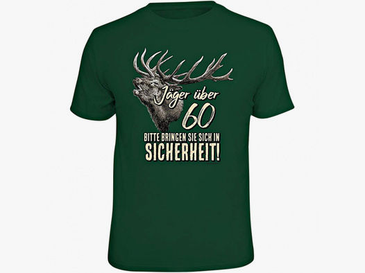 Rahmenlos       Rahmenlos  T-Shirt "Jäger über 60..."