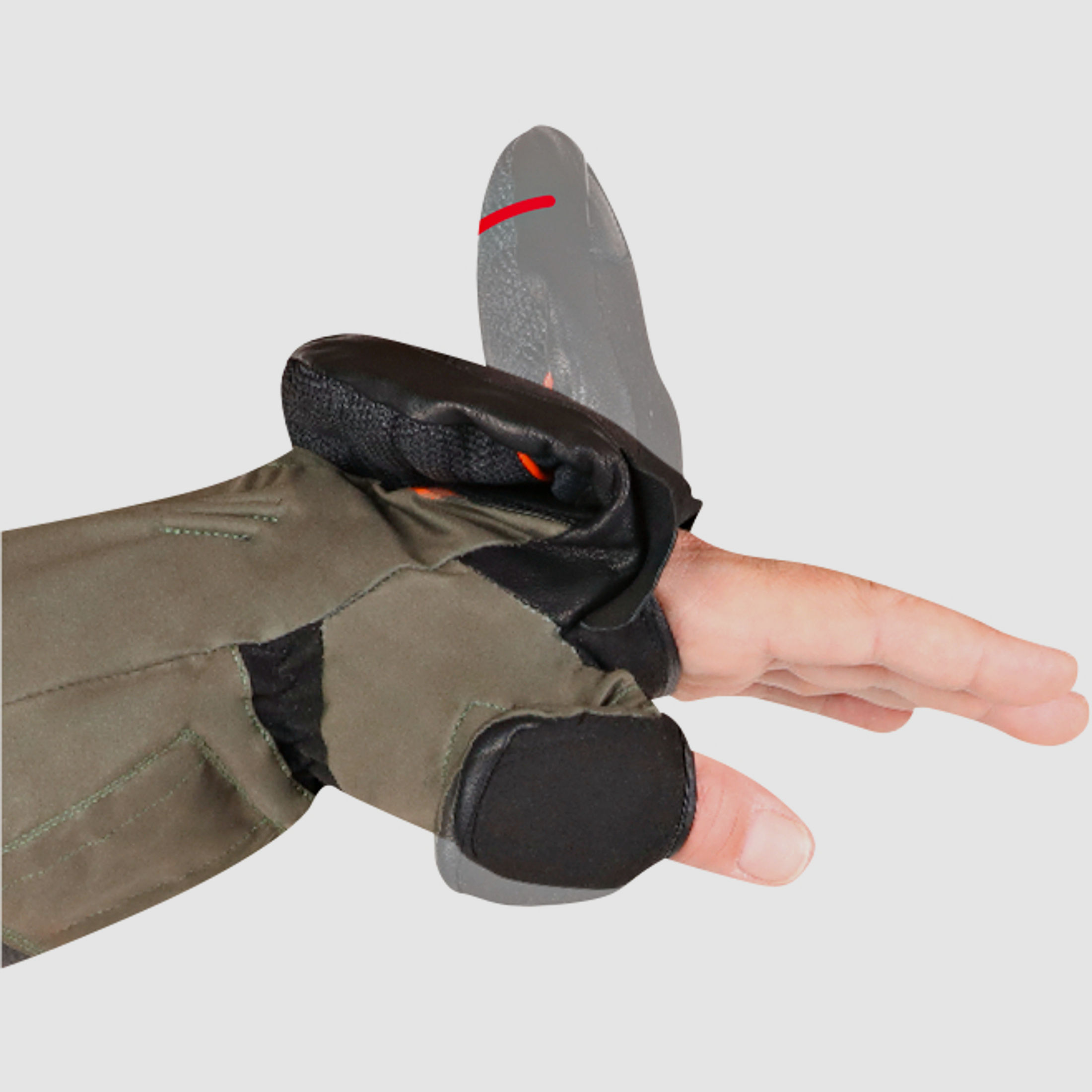 Lenz       Lenz   Heat glove 1.0 finger cap hunting mittens