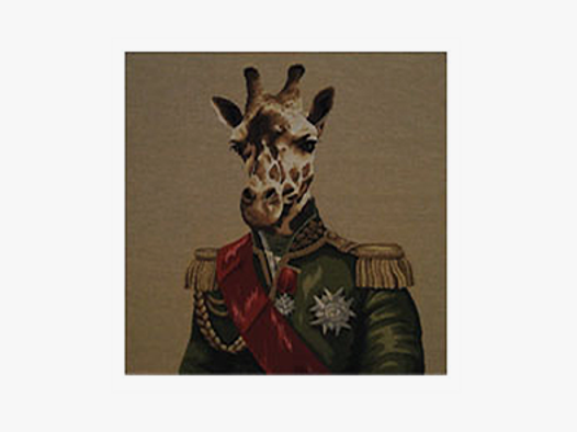 Lovergreen Kissen Motiv Kissen bekleidete Giraffe