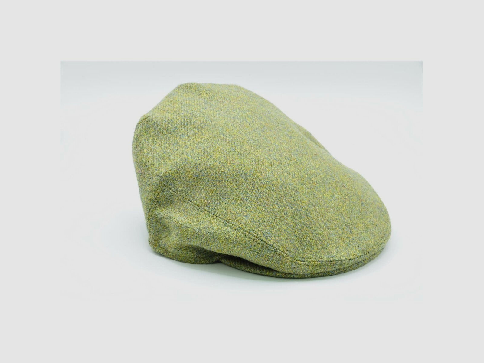 Tweed Cap grün meliert