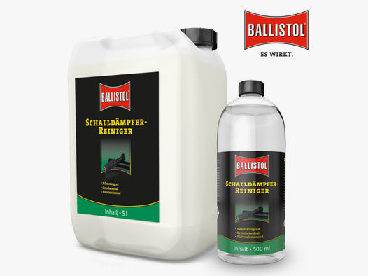 Ballistol Schalldämpfer-Reiniger 0,5 Liter Flasche