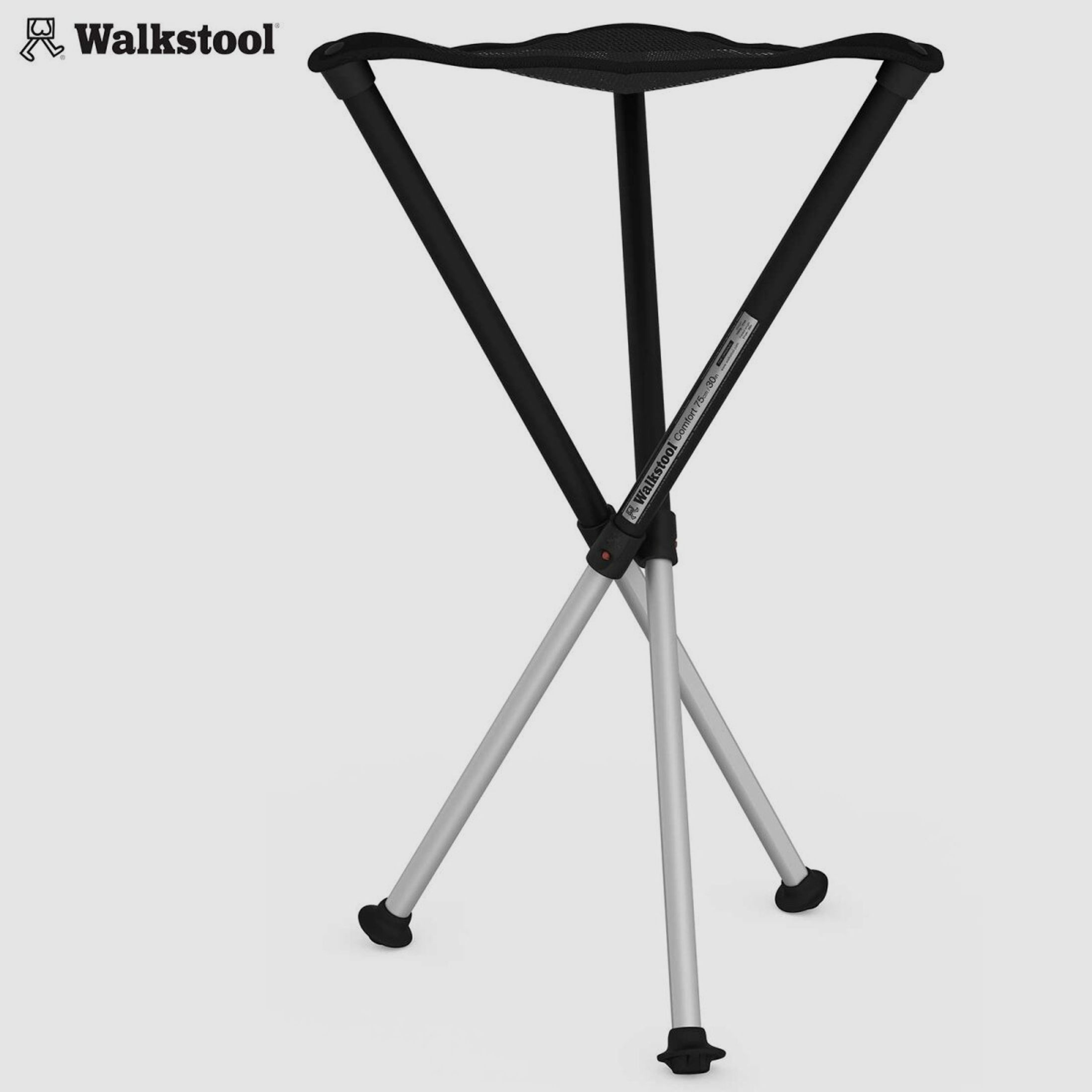 Walkstool Dreibeinsitz Comfort normale Sitzhöhe: 75cm