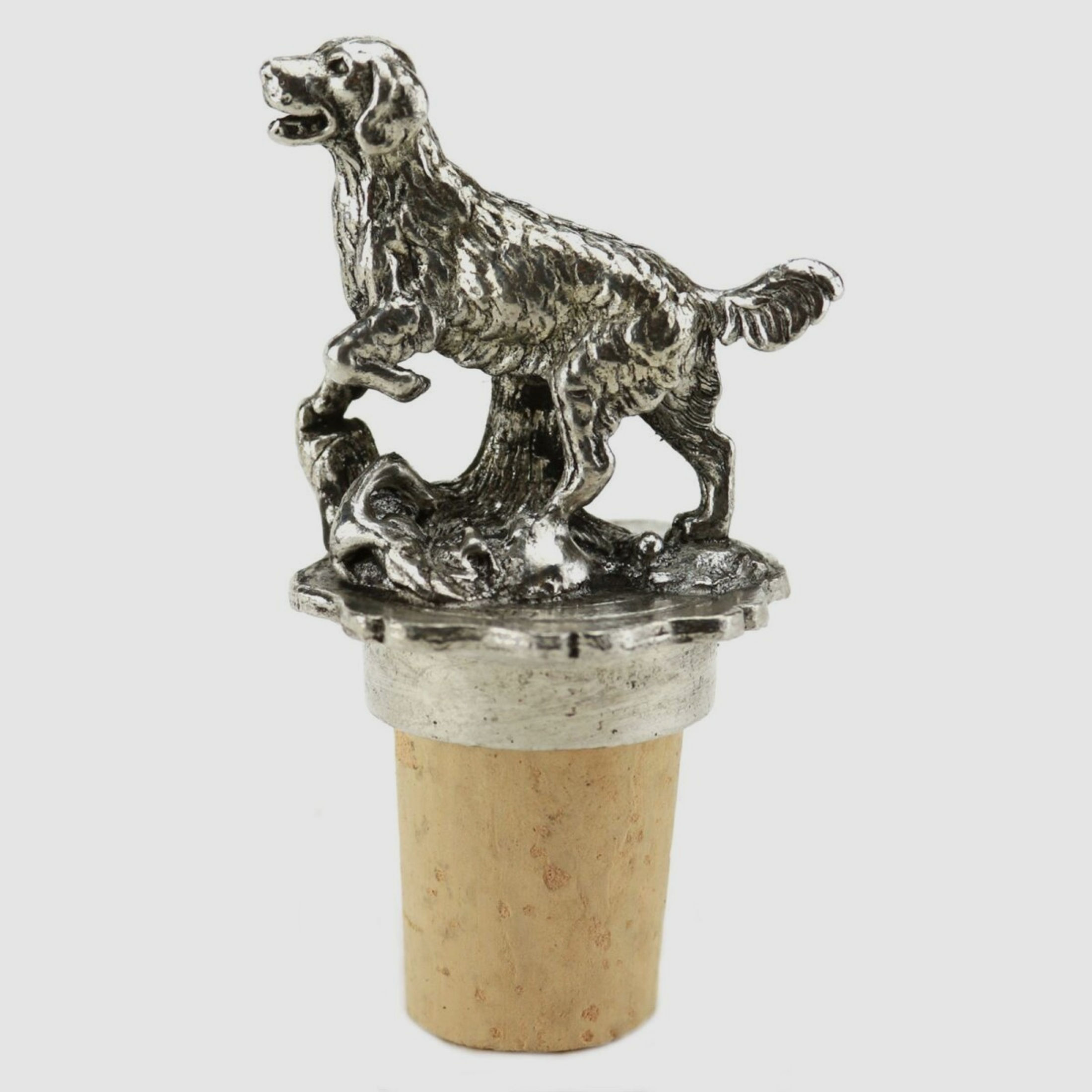 Lovergreen Accessoires Motiv Hund auf der Jagd Weinflaschenkorken