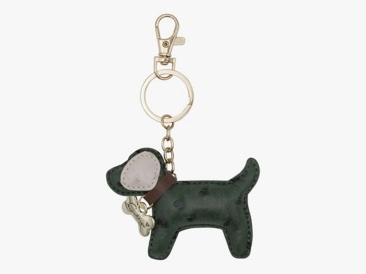 Souldogs Glückshund Schlüsselanhänger Funny Dog Dunkelgrün