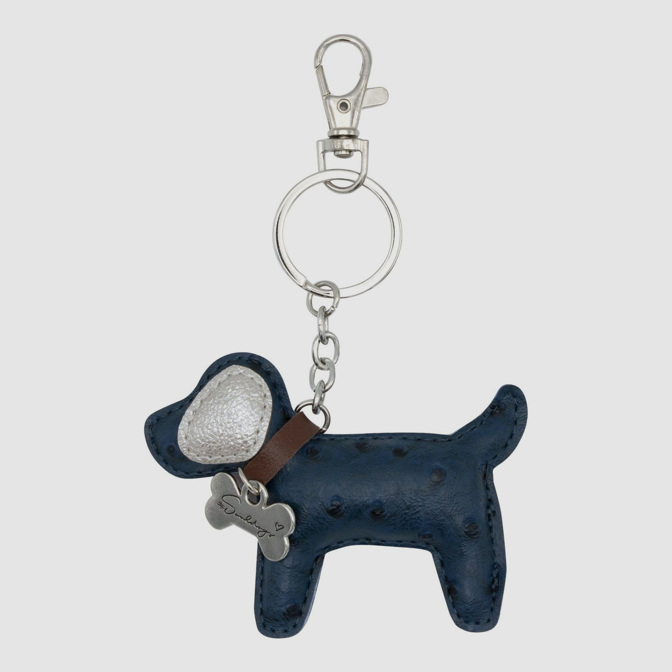 Souldogs Glückshund Schlüsselanhänger Classy Dog Navy