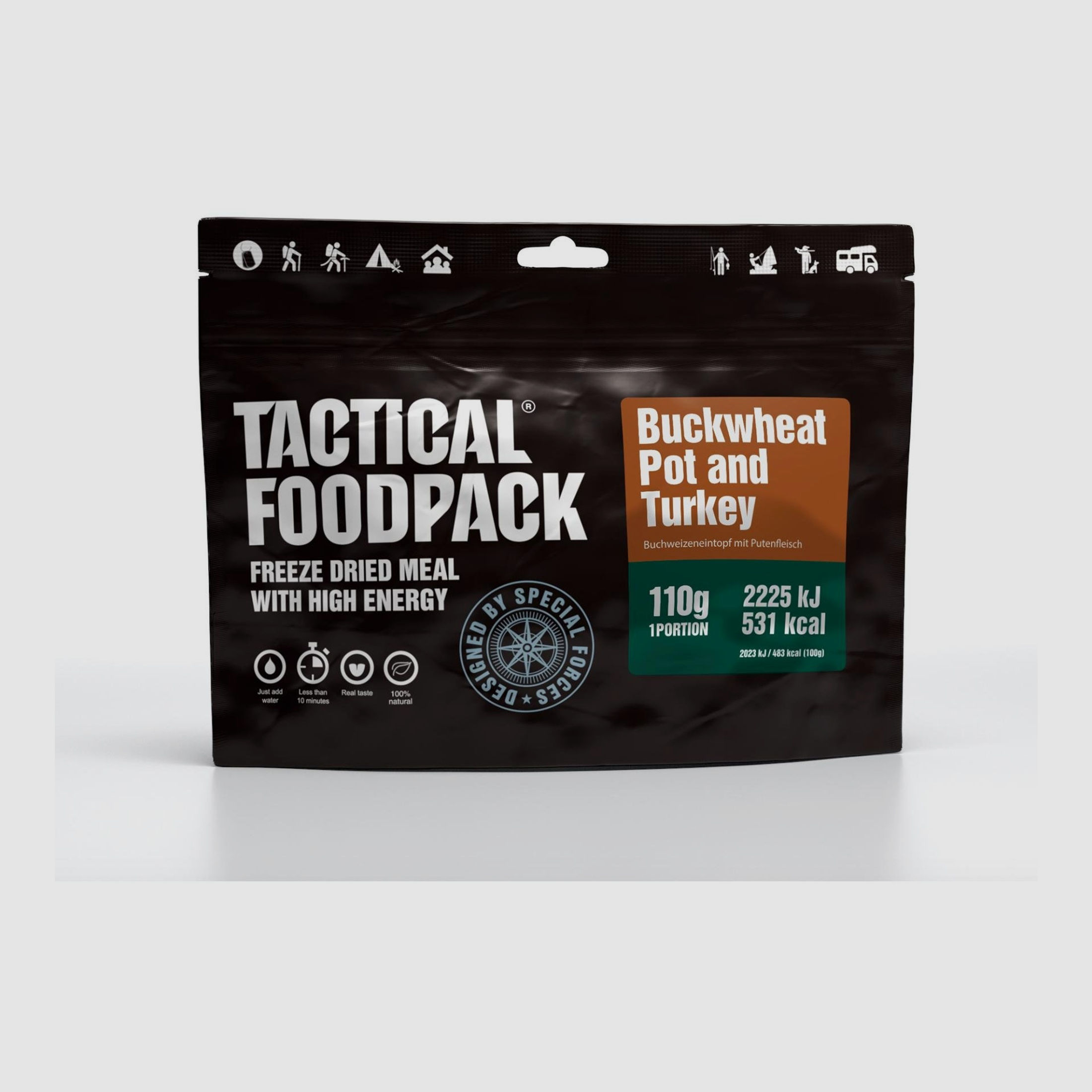 Tactical Foodpack Buckwheat and Turkey Schwarz