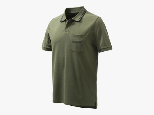 Beretta Airmesh Polo Shirt -  Green