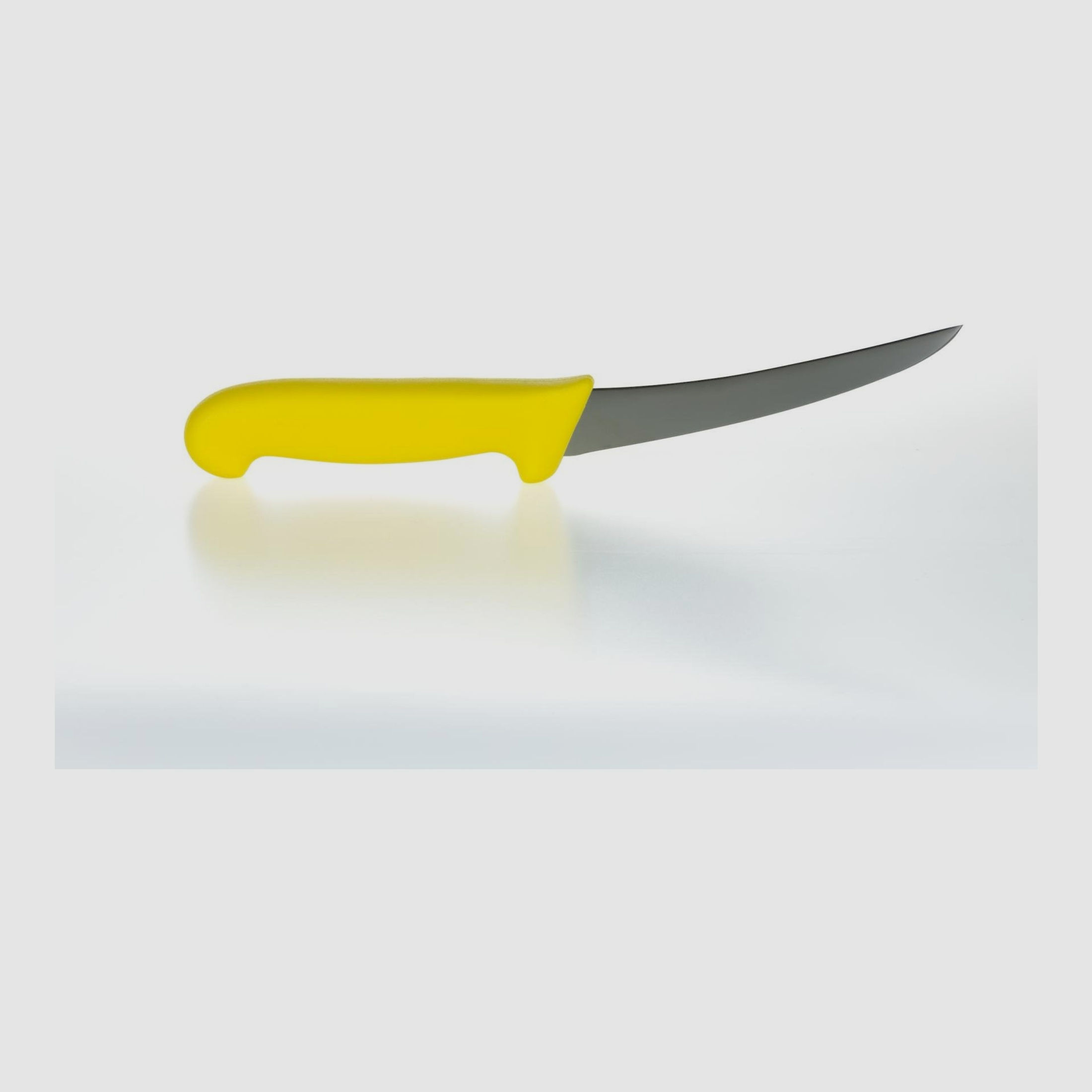 EUROHUNT Ausbeinmesser gebogen und halb-flexibel Gelb    15 cm