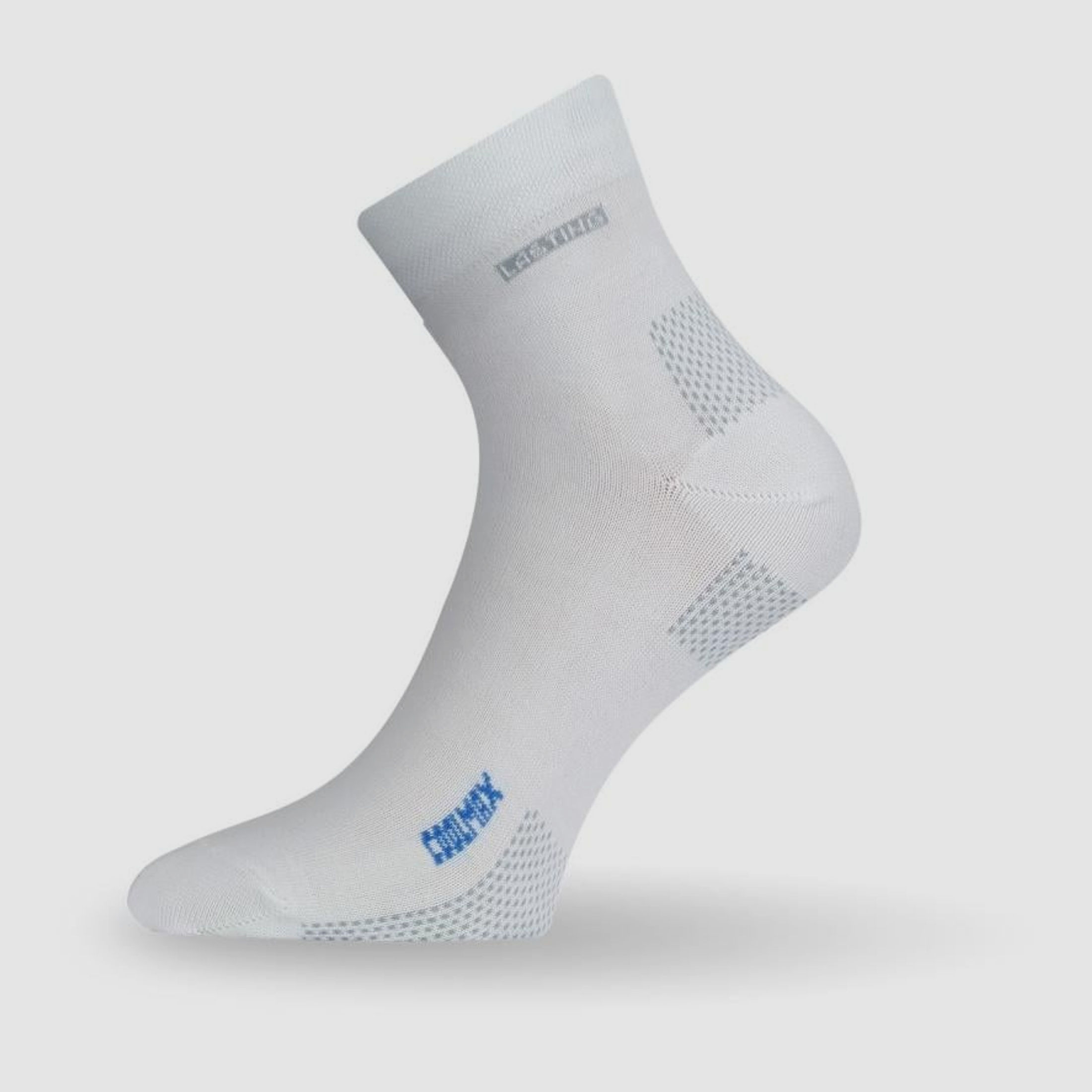 Lasting OLS Coolmax Trekking-Socken - weiss  XL (EU 46-49)