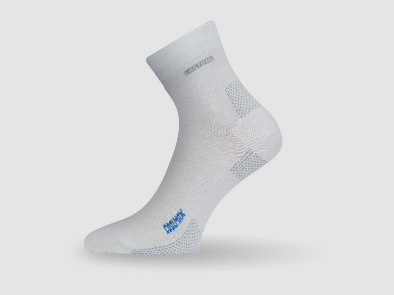 Lasting OLS Coolmax Trekking-Socken - weiss  L (EU 42-45)