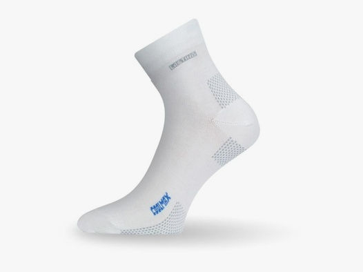 Lasting OLS Coolmax Trekking-Socken - weiss  M (EU 38-41)